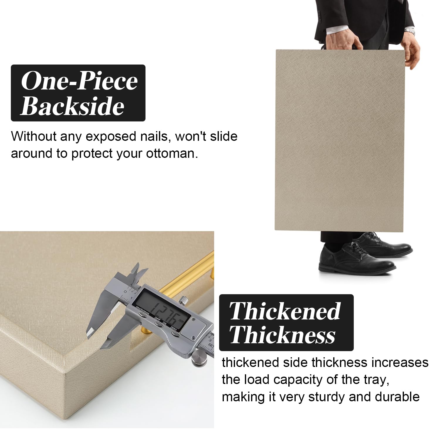 SYYSY Spill-resistant finish makes cleaning quick after small spills.