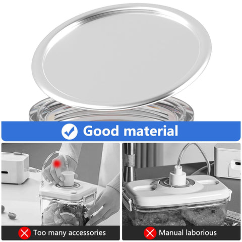 SZO compact ABS plastic and silicone body for food storage