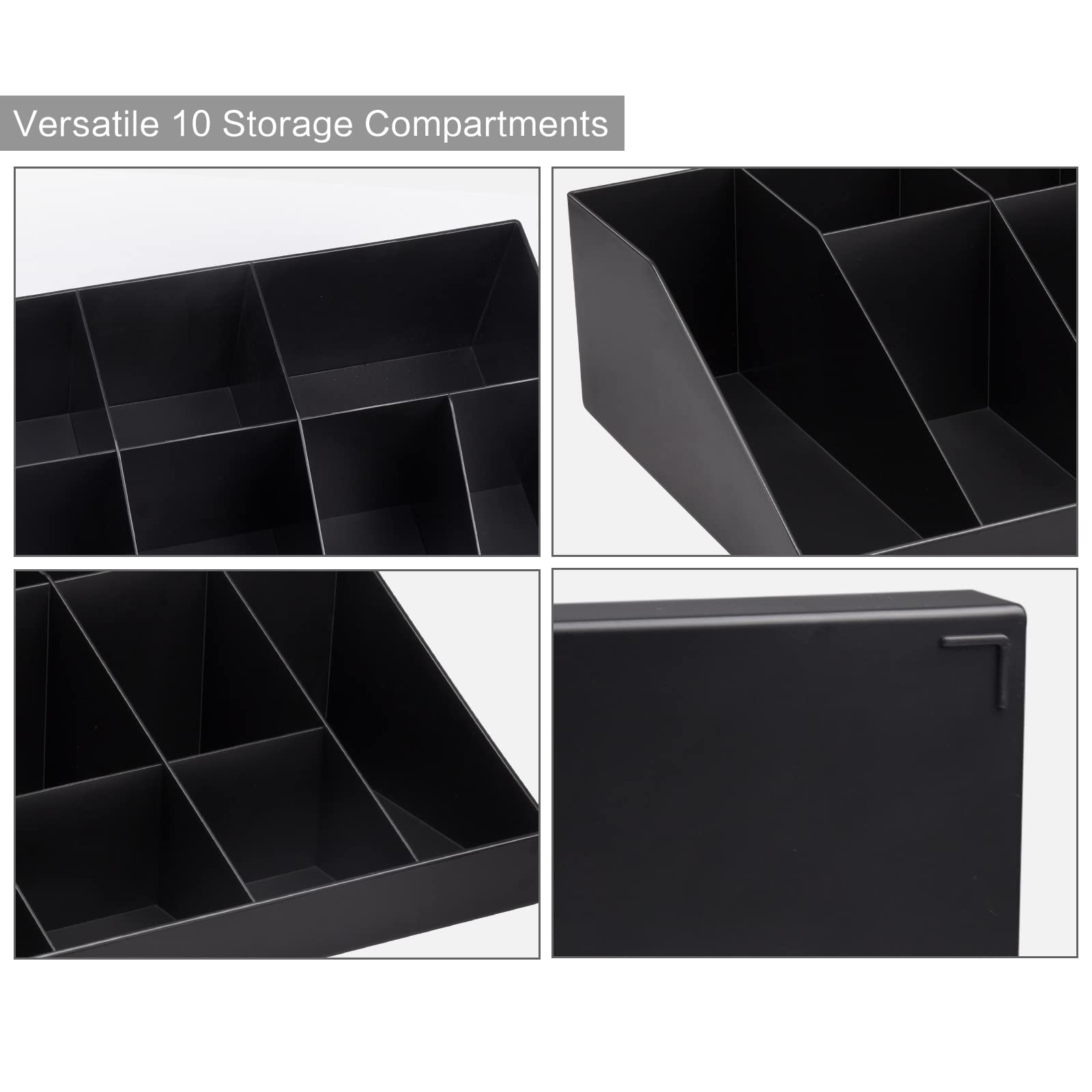 SZQINJI durable storage rack keeps small items organized and accessible