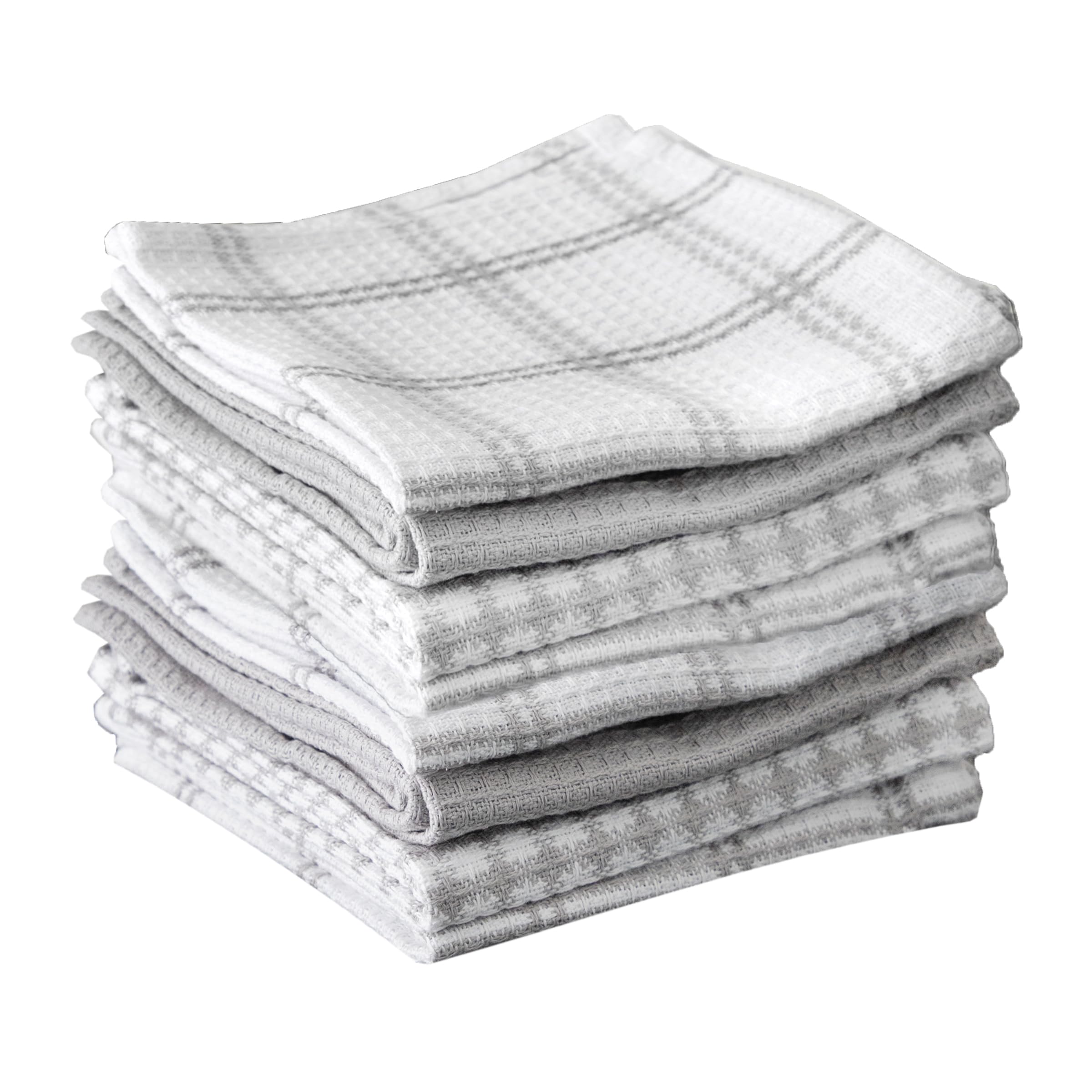 T-Fal Premium Waffle Dish Cloths show a textured absorbent weave for quick spill cleanups.