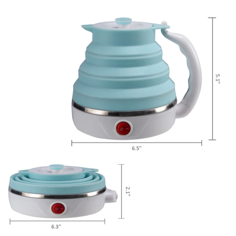 T-magitic compact travel kettle fits small hotel counters.