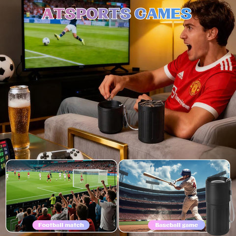 TAAMOG wrist strap allows easy carrying to stadiums, parks, and rides.