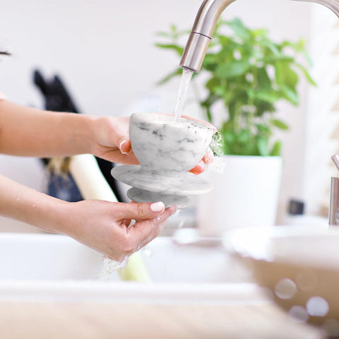 TABHOUKIT marble keeper detail highlights natural texture and premium finish