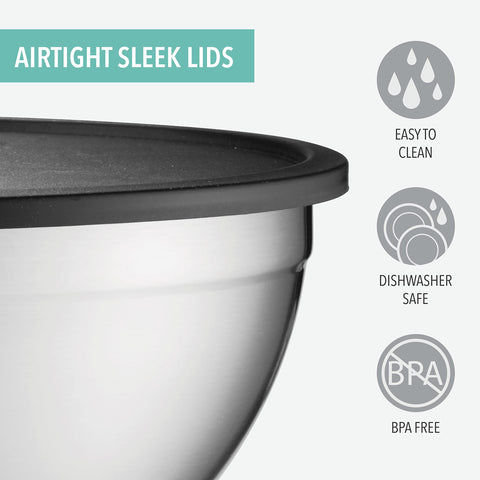 Table Concept nesting bowls save space in small kitchens.