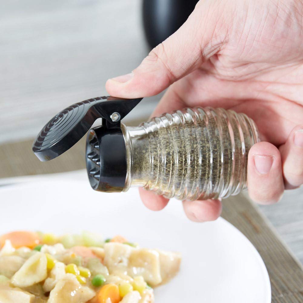 Tablecraft beehive glass shakers provide durable, stylish performance for daily use.