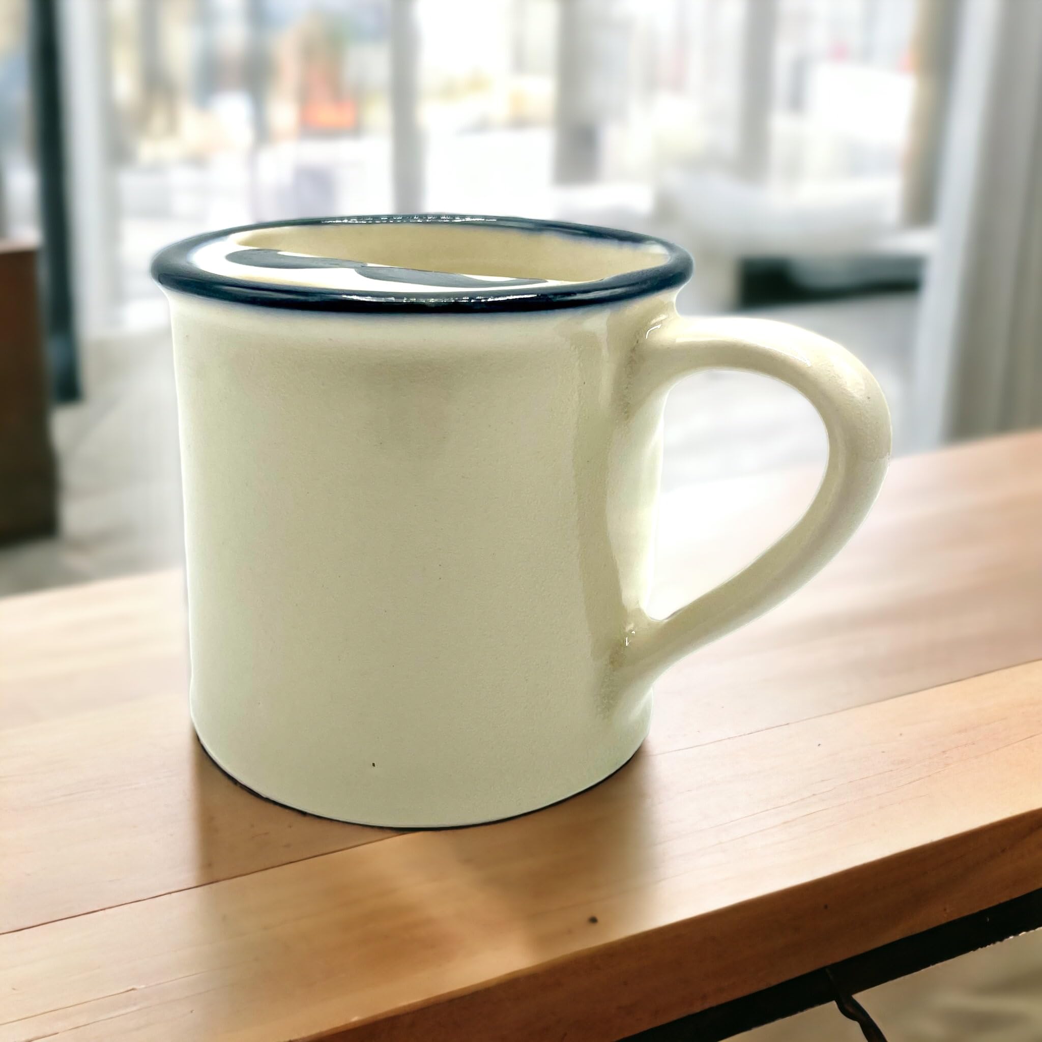 Taconic Shave USA-made mug supports domestic artisans and reliable performance.