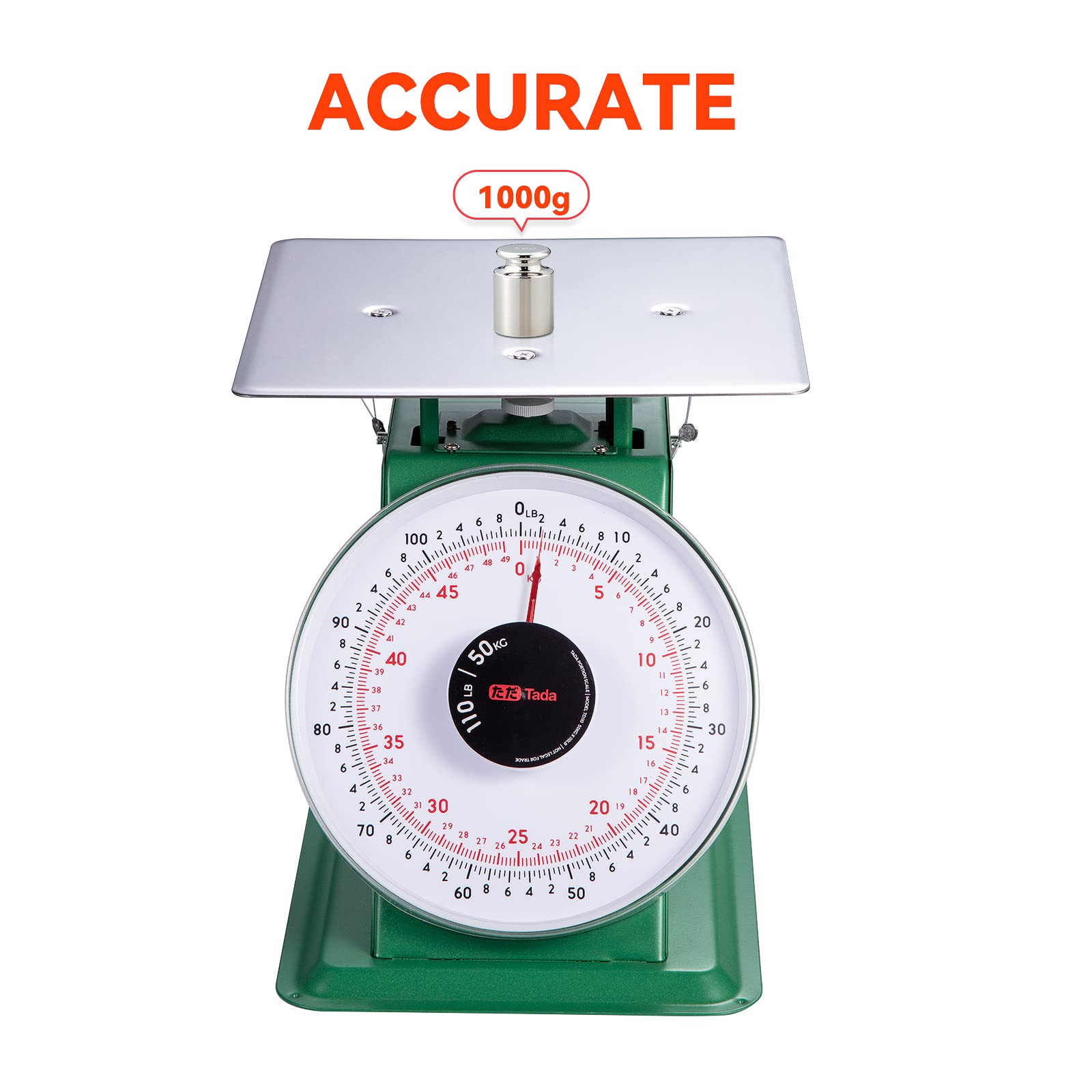 TADA industrial dial readout shows clear measurements at a glance.