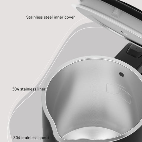 Tadcmey auto shut-off and boil-dry safety for peace of mind.