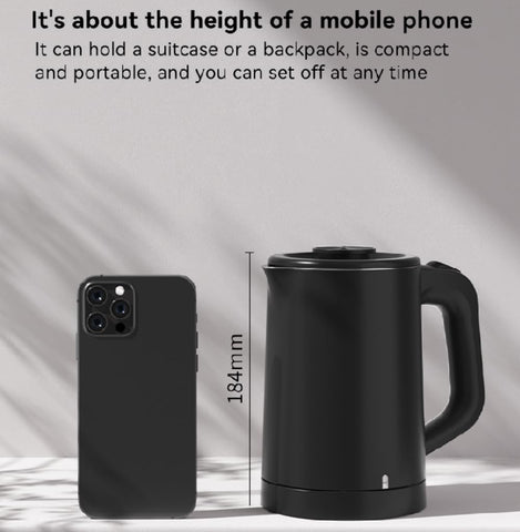 Tadcmey compact 0.6L capacity for two to three cups.