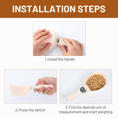 Taduno compact portable scale fits small countertops and travel