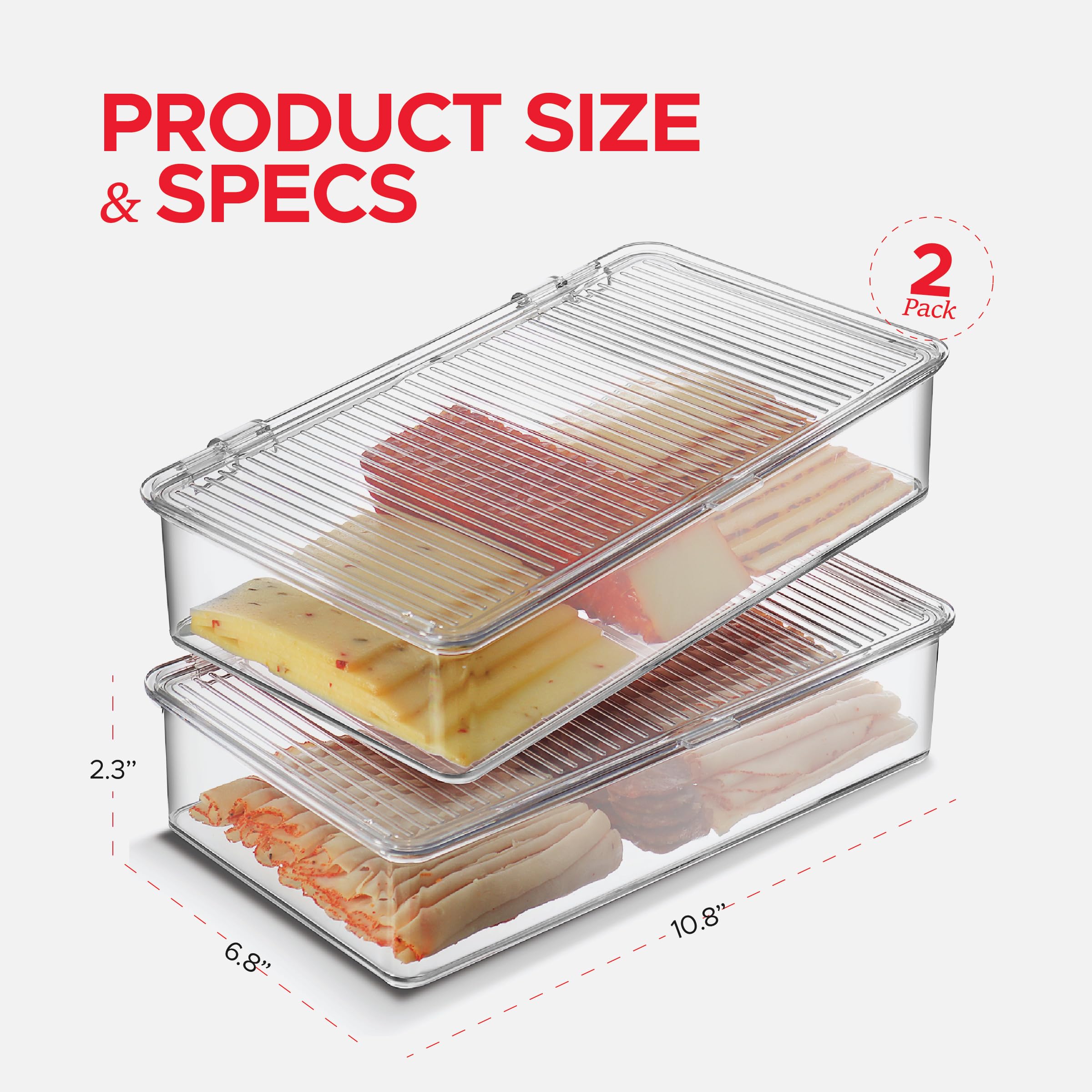Tafura cheese keeper in fridge offers easy access and mess-free storage.