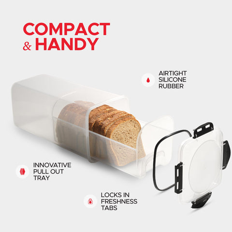 Tafura silicone ring seals freshness for extended bread softness