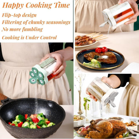 Tahonuss compact 11x9 cm spice container for easy packing.