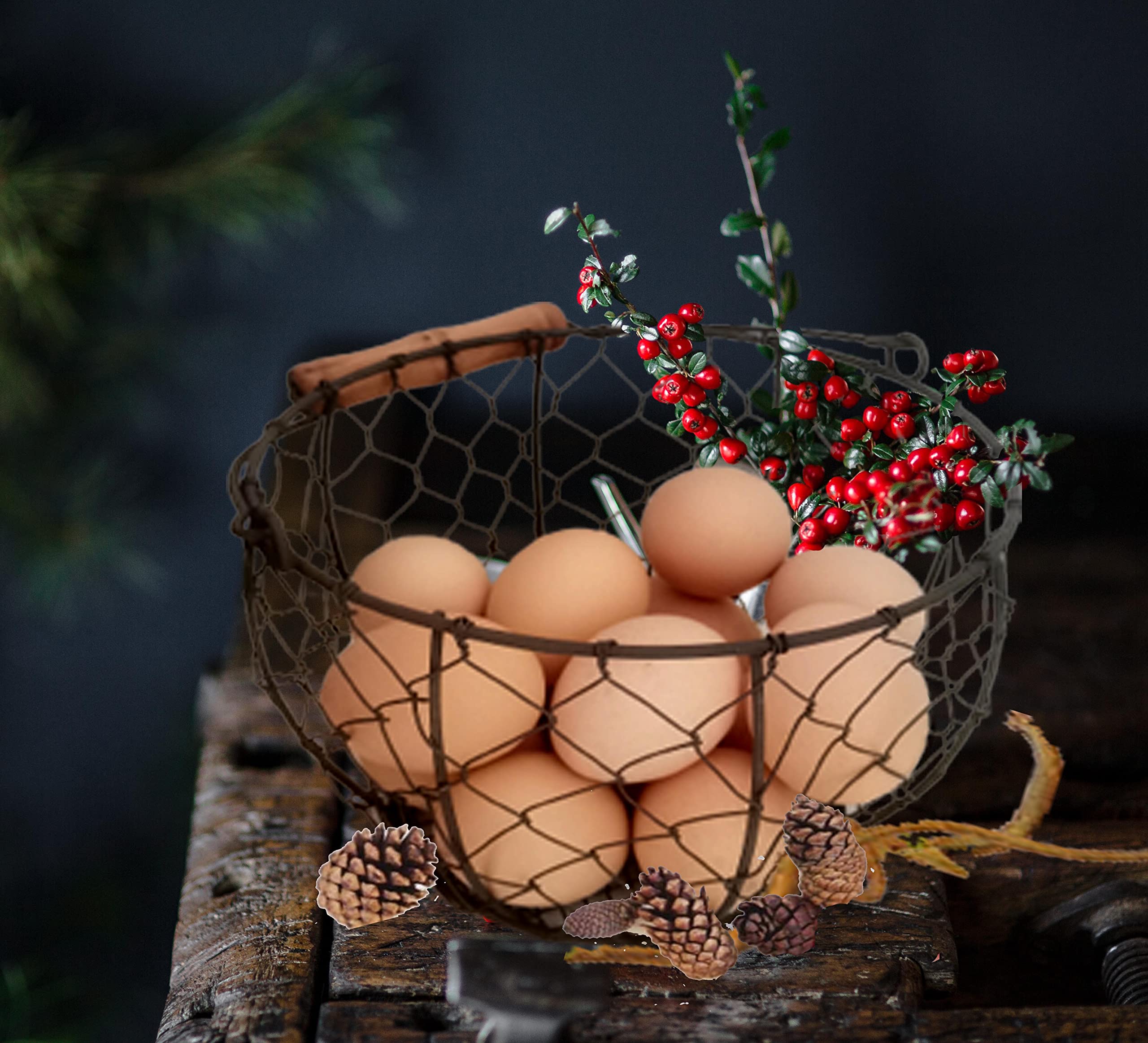 TAIANLE versatile wire basket suitable for decor, gifts, and storage.