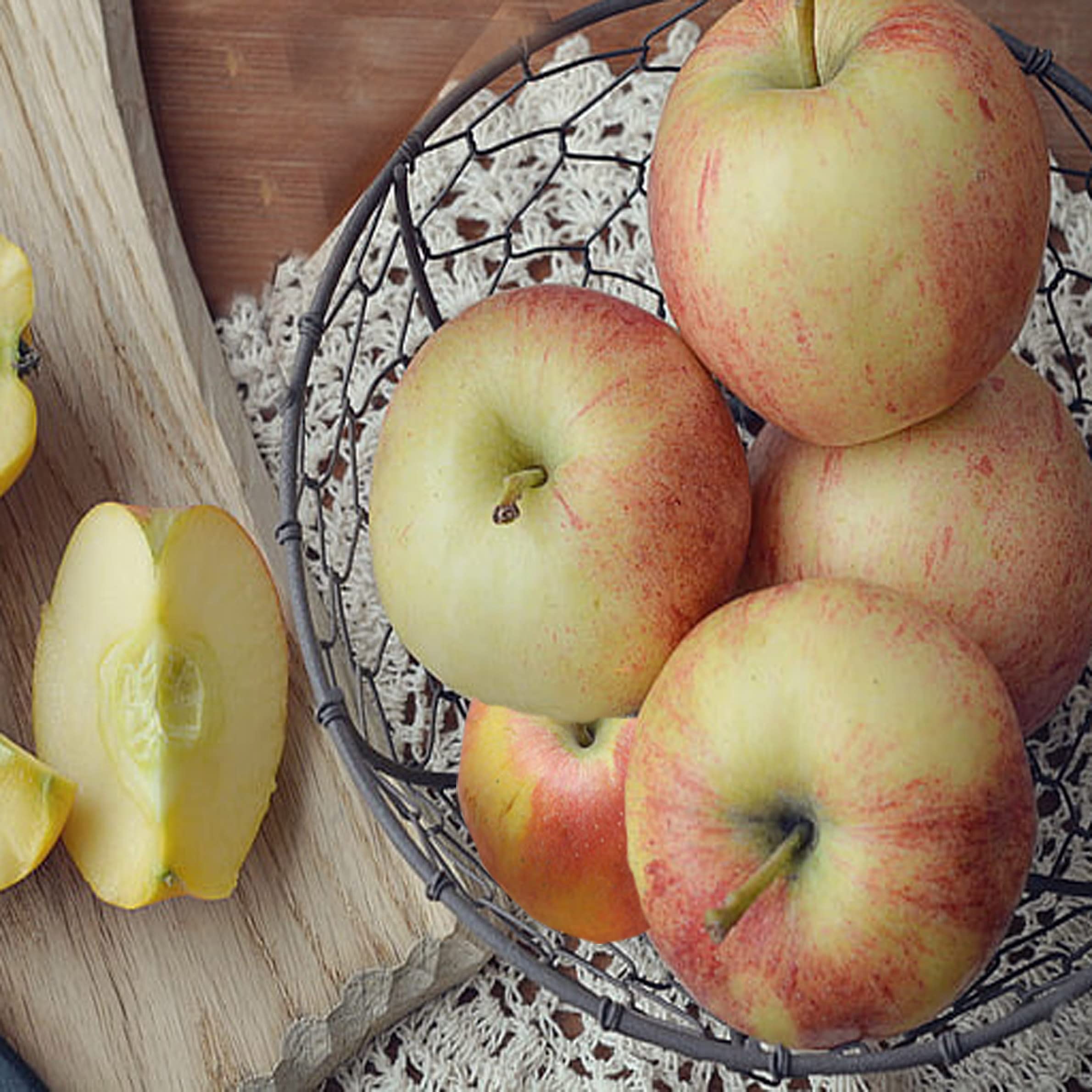 TAIANLE vintage-style egg basket enhances rustic countertop decor.