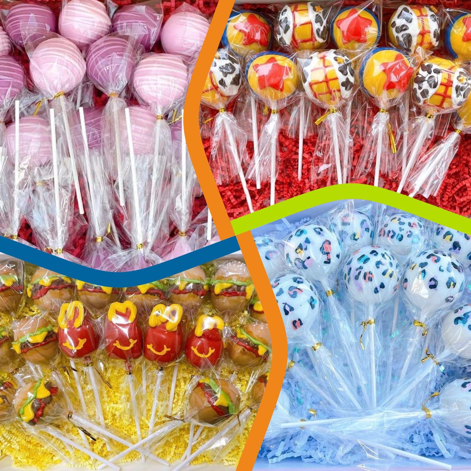 TAIHUIMY sticks for cookies and cake pops, easy dessert crafting
