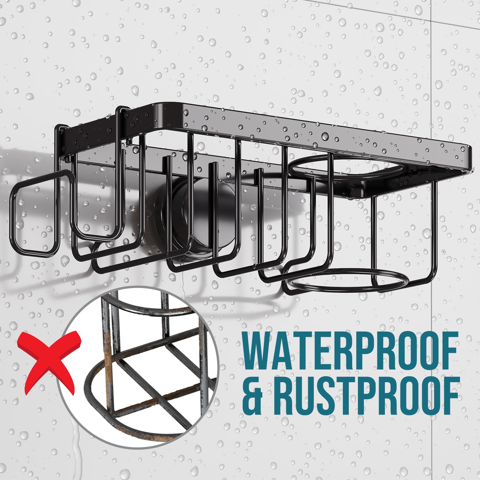 TAILI all-around drainage design keeps water draining away