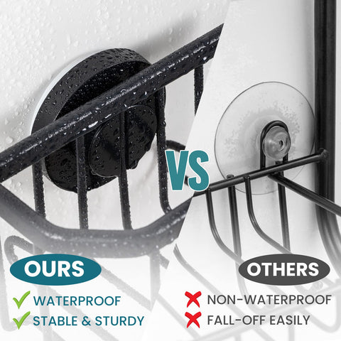 TAILI suction cup design supports up to 11 lbs securely.