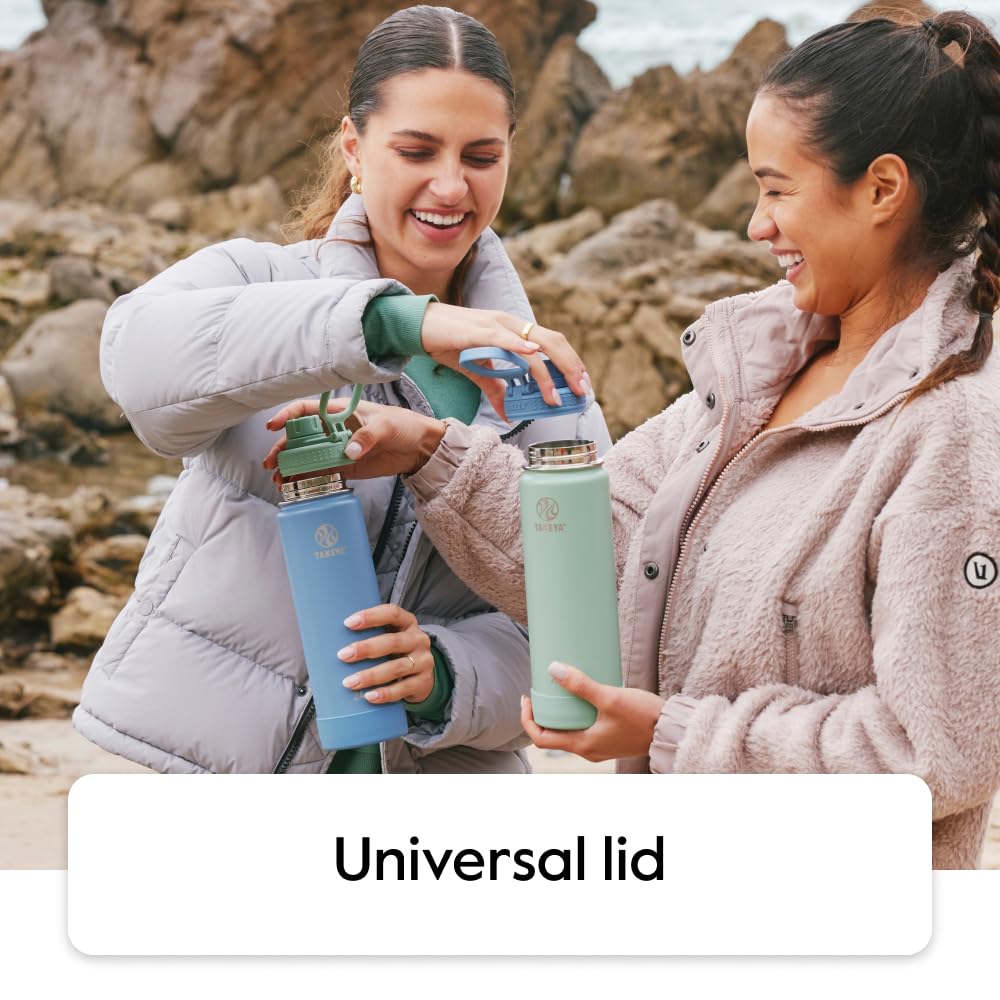 Takeya Actives BPA-free bottle made from food-grade stainless steel.