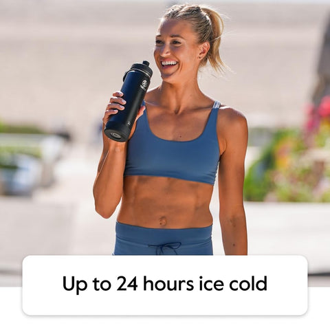 Takeya Actives removable bumper protects against dings and scratches.