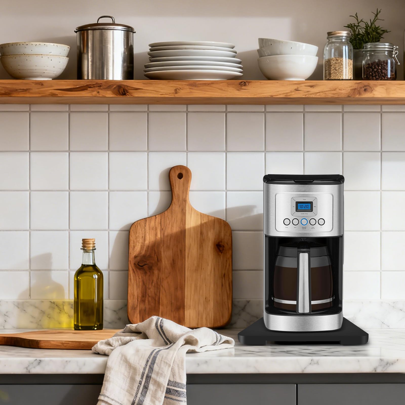 Taladad no-installation setup offers instant, tidy kitchen reconfiguration.