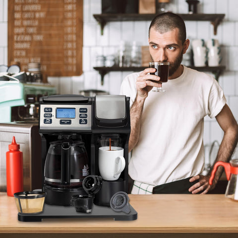 Taladad small-appliances mat supports lightweight devices like toasters and air fryers.