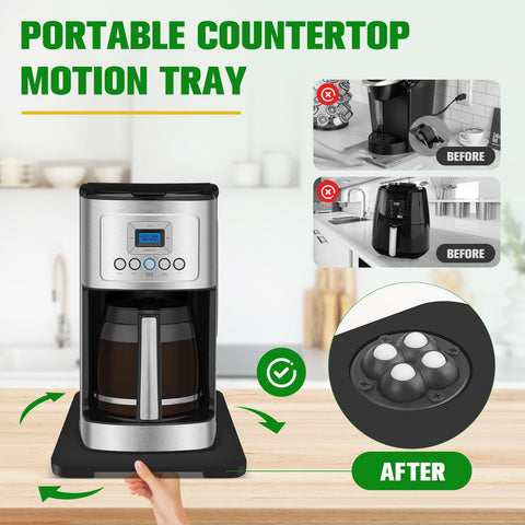 Taladad plastic rollers glide smoothly for daily kitchen rearrangement.