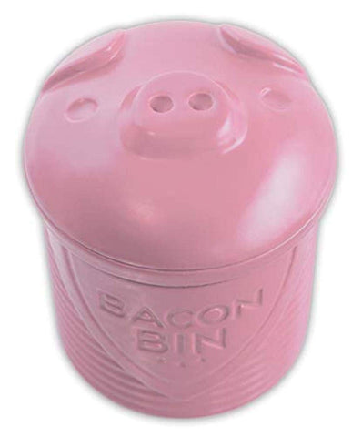 Talisman Designs Bacon Bin Grease Holder pours strained fat for easy cleanup.