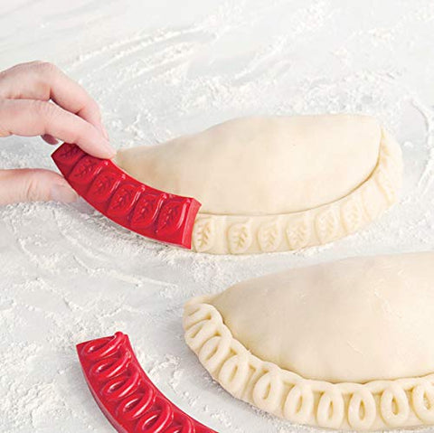 Talisman Designs Pastry Stamps emboss the dough edge for a professional look.