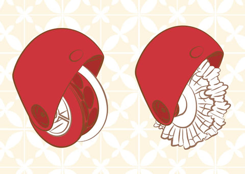 Talisman Designs pie crust patterns braided design for elegant desserts.