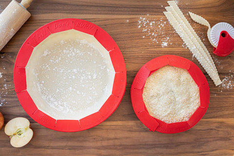 Talisman Designs dishwasher safe pie shield after baking sessions.