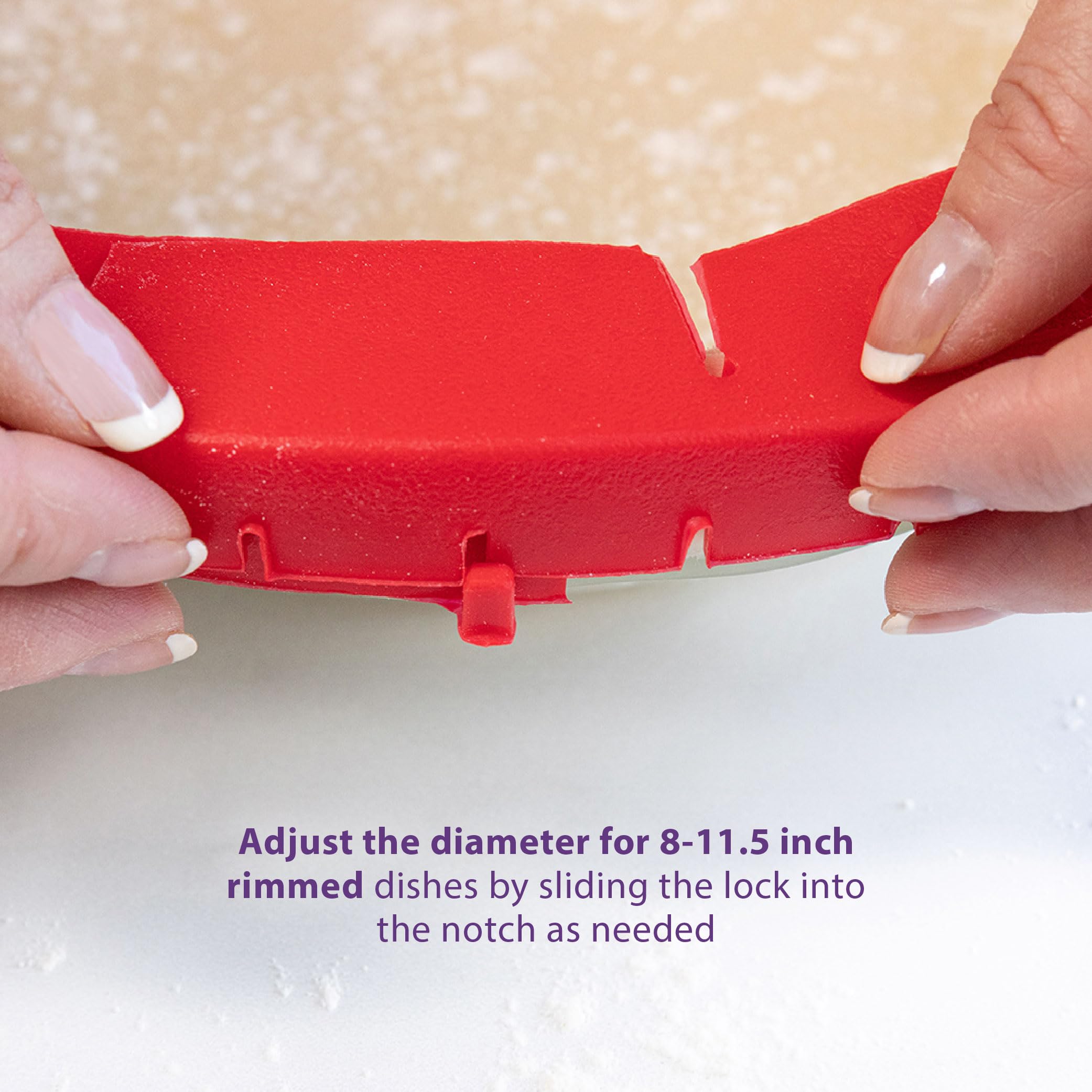 Talisman Designs shield enables easy cleanup after baking