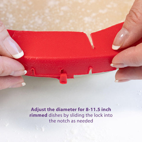 Talisman Designs shield enables easy cleanup after baking
