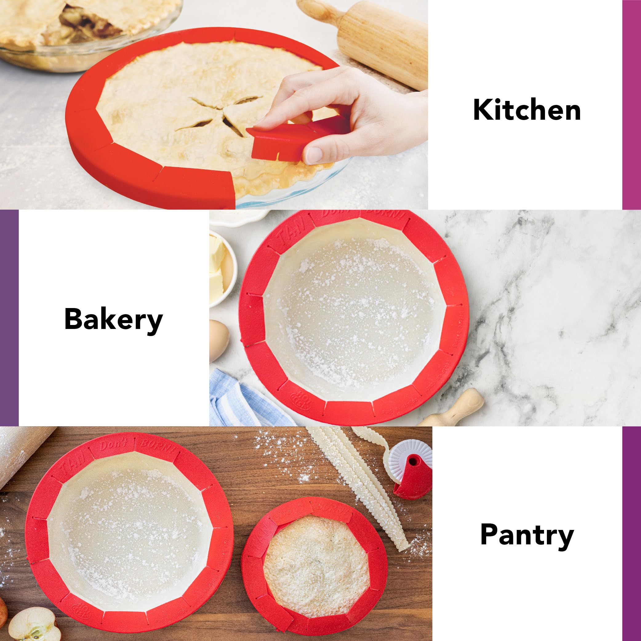 Talisman Designs shield withstands up to 500°F for versatile baking