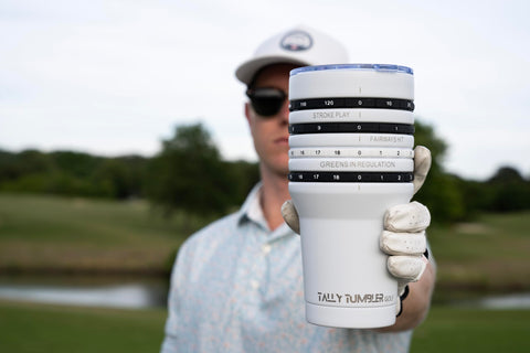 Tally Tumbler Golf dishwasher-safe design for easy cleaning after rounds.