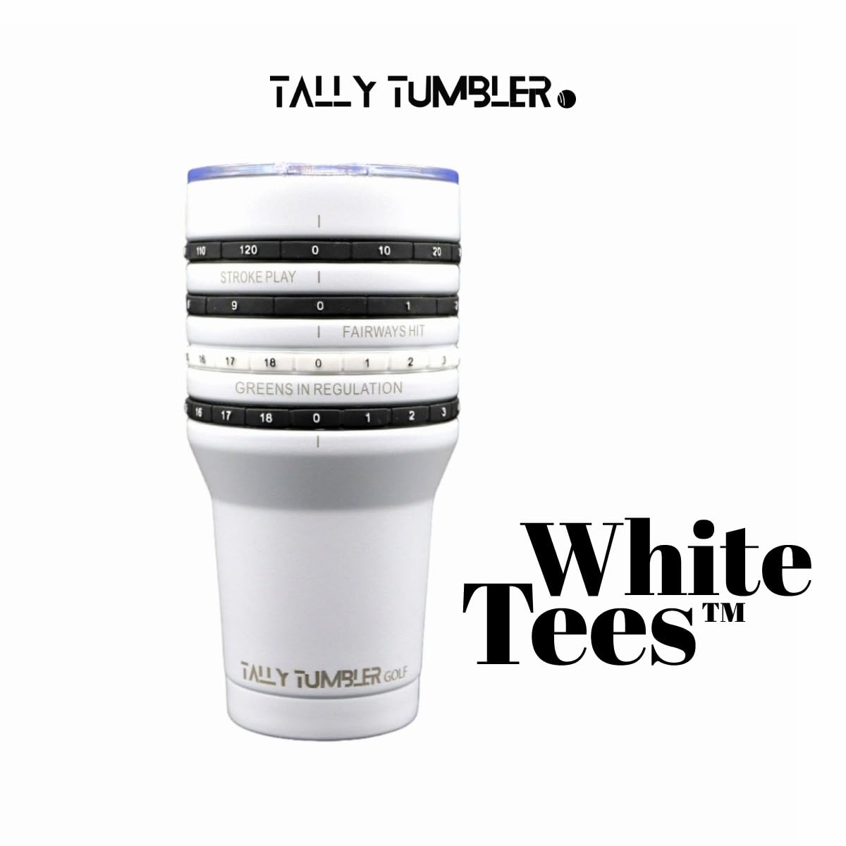 Tally Tumbler Golf ergonomic grip for comfortable handling on greens.