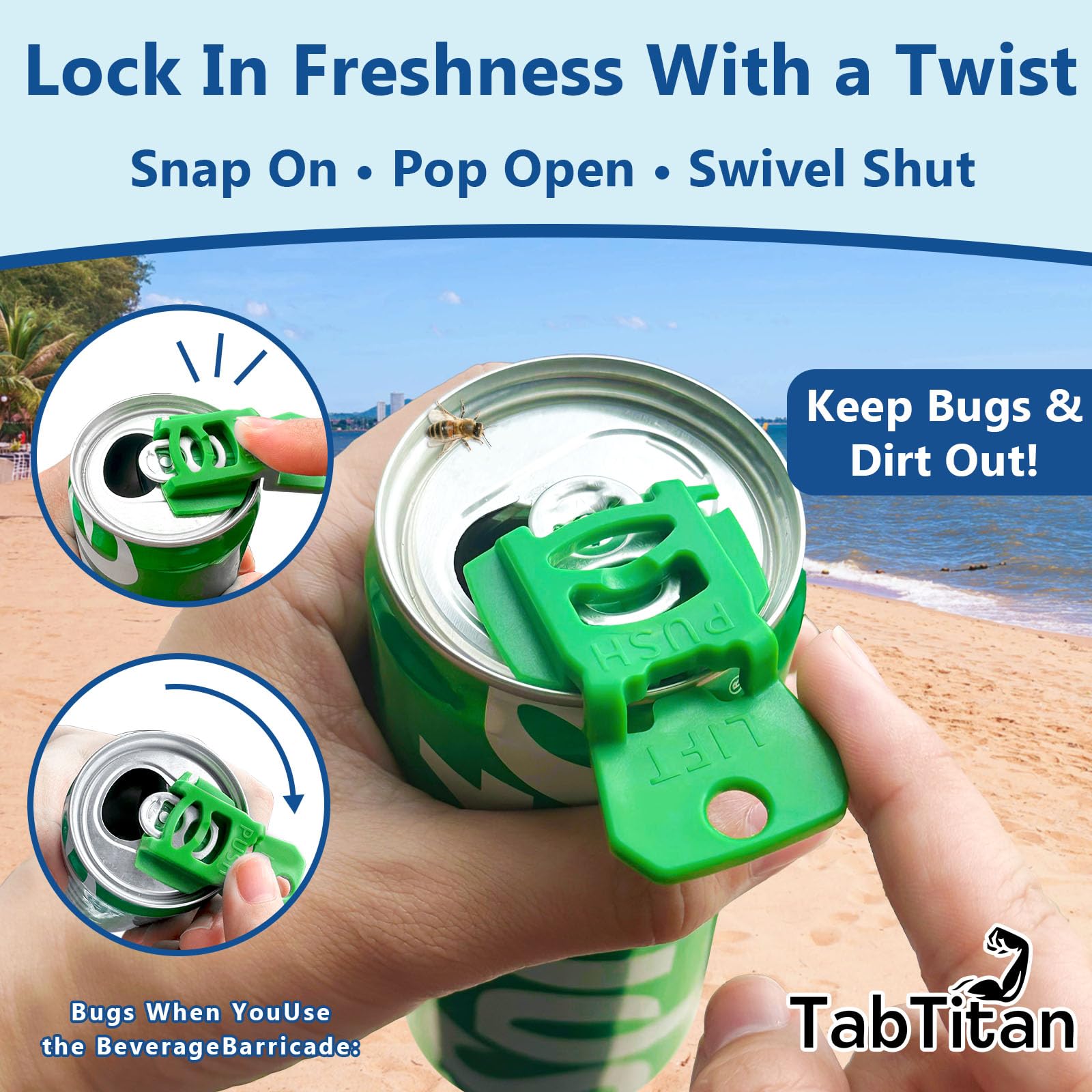 Talulumix CanGuard is ideal for outdoor BBQs and camping trips.