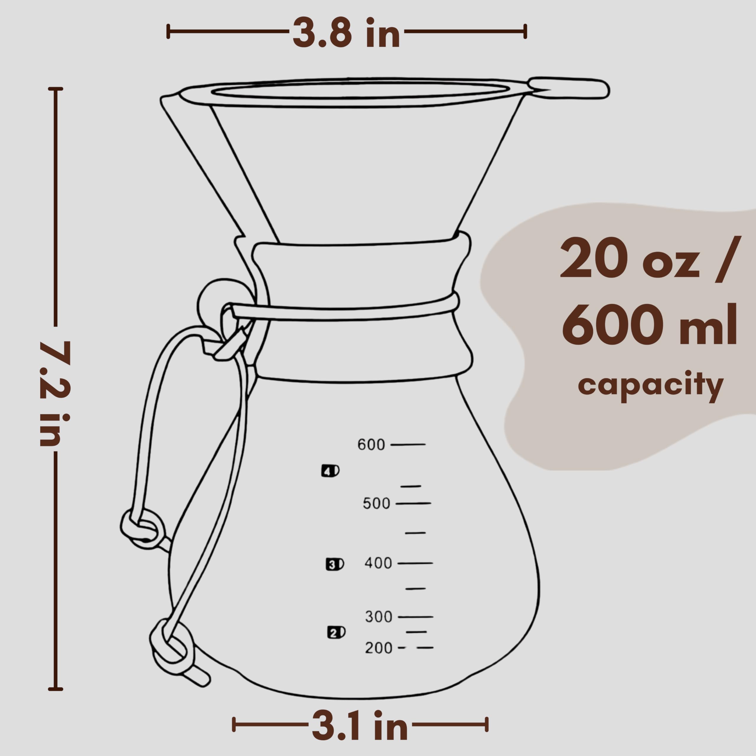 Tamimarch stainless steel filter enables reusable brewing without paper waste.