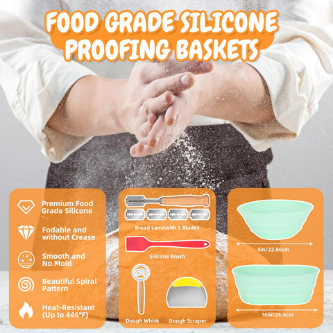 Tanedar silicone baking mats large for rolling dough and reusable baking surface.