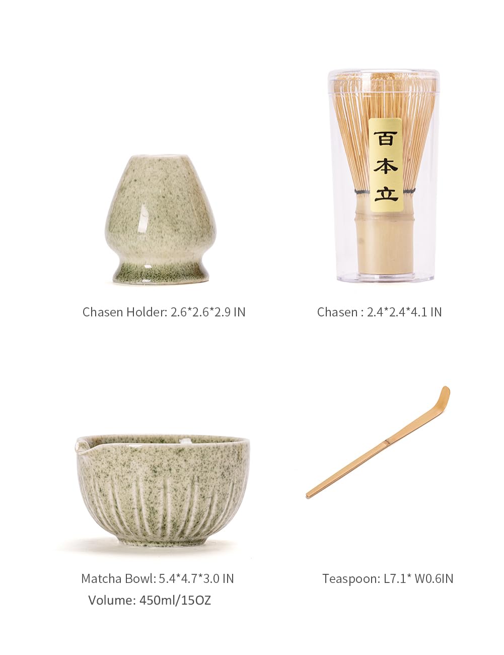 TANG PIN full-kit display shows a ready-to-use matcha routine.