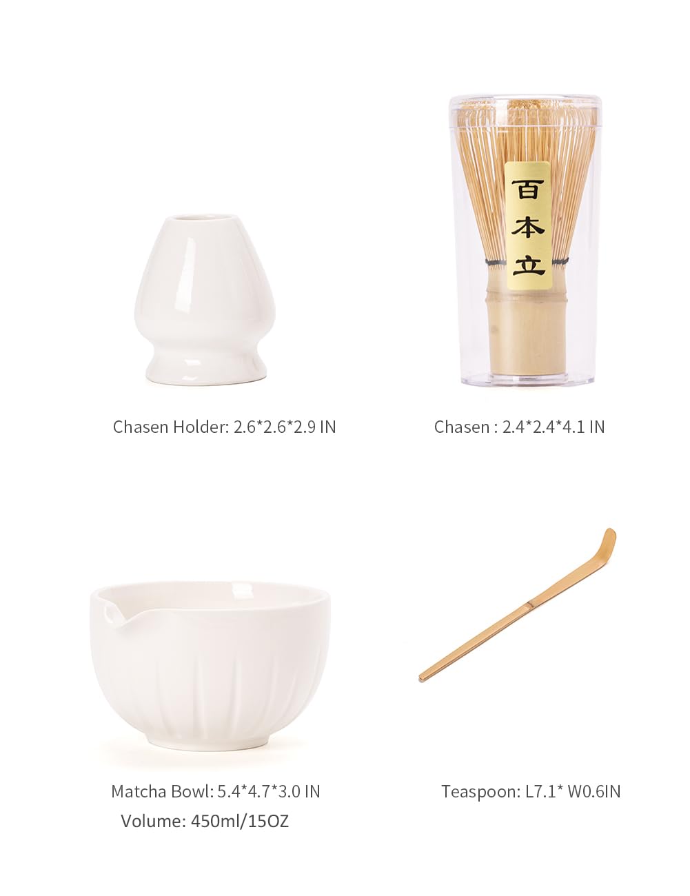 TANG PIN 15 oz bowl offers generous serving for ceremonial prep.