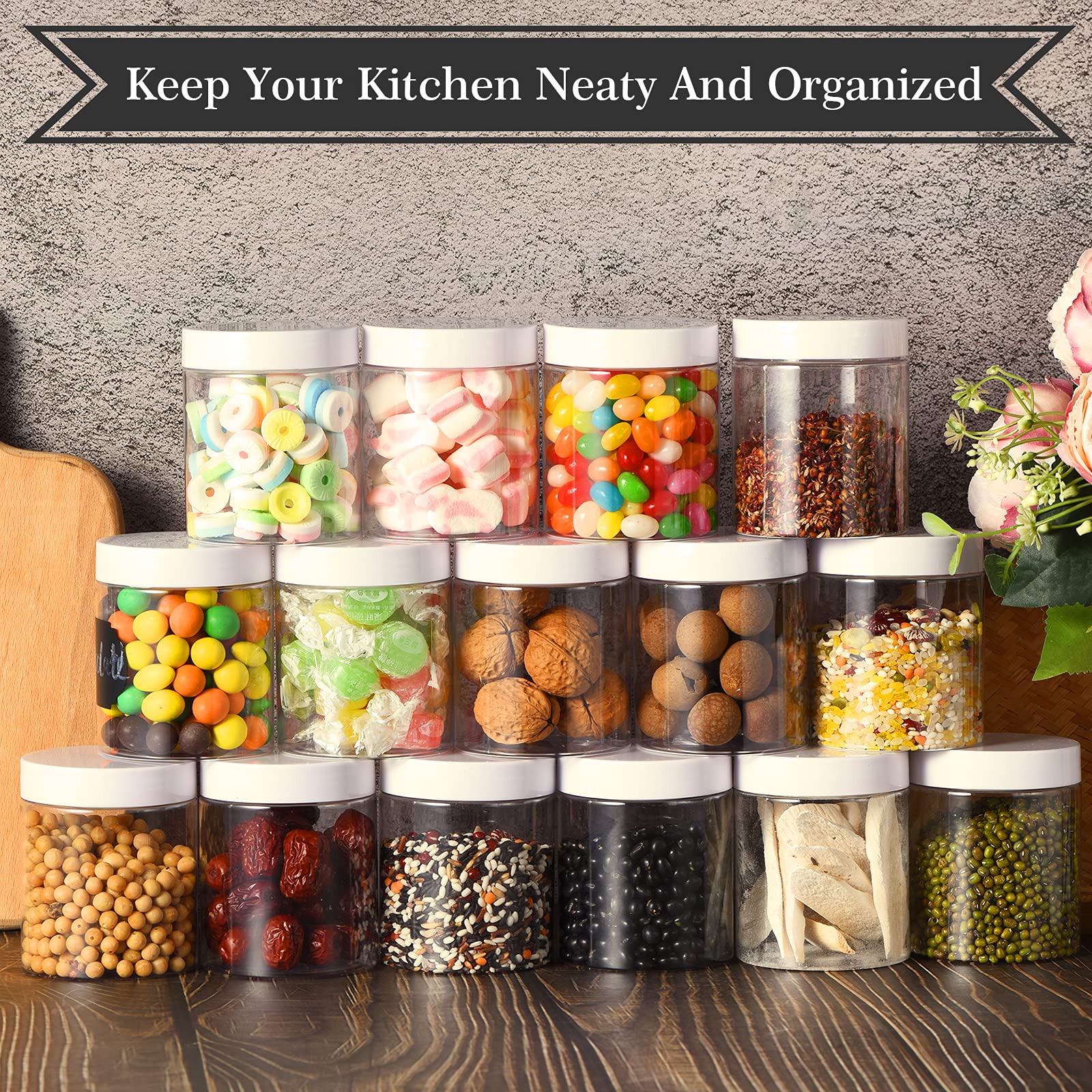 TANGLONG 8oz kitchen pantry jar for ingredient storage.