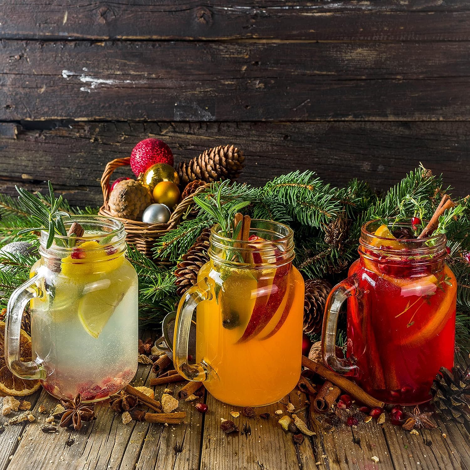 TANGLONG 16 oz jars are versatile for jams, honey, beer, or milk.