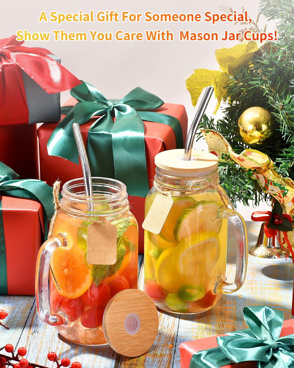 TANGLONG natural jute twine complements jar labeling and gifting.