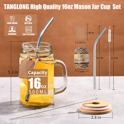 TANGLONG 304 stainless steel straw demonstrates durable, reusable sipping.