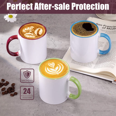 TANGLONG sublimation mugs 11oz heat press printable for custom prints