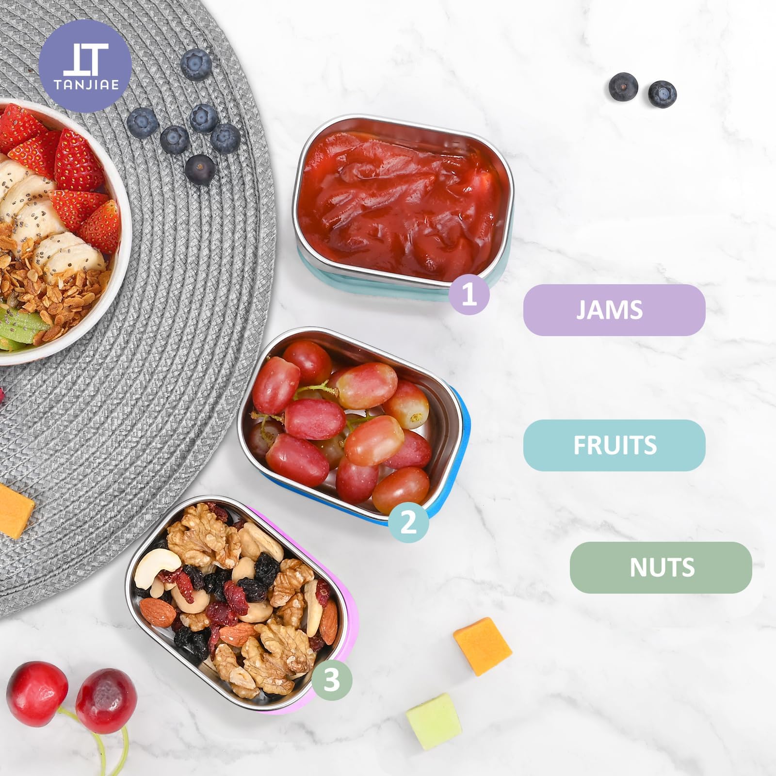 Tanjiae Snack Pro dishwasher-safe design enables easy cleaning.