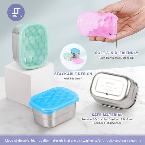 Tanjiae Snack Pro dishwasher-safe containers simplify cleanup and care.