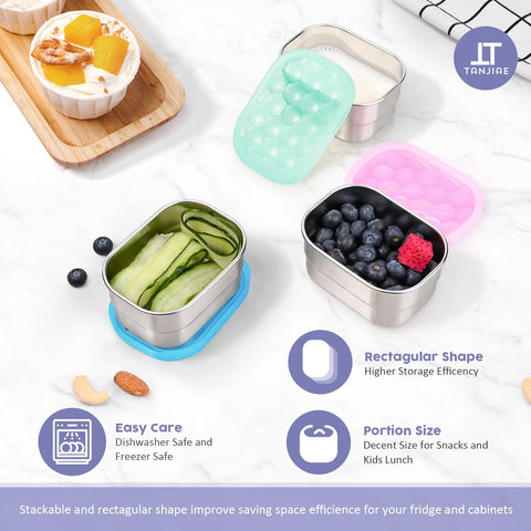 Tanjiae Snack Pro kid-friendly lid design enables easy opening for little hands.