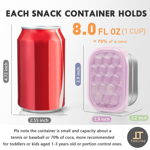Tanjiae Snack Pro silicone lid closeup highlights leak-proof seals for on-the-go snacks.